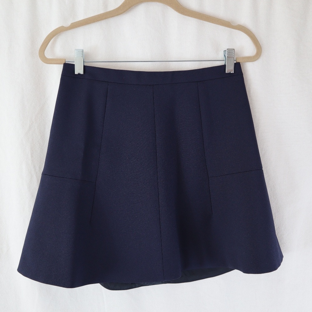 J. Crew Navy Skirt, Size 4